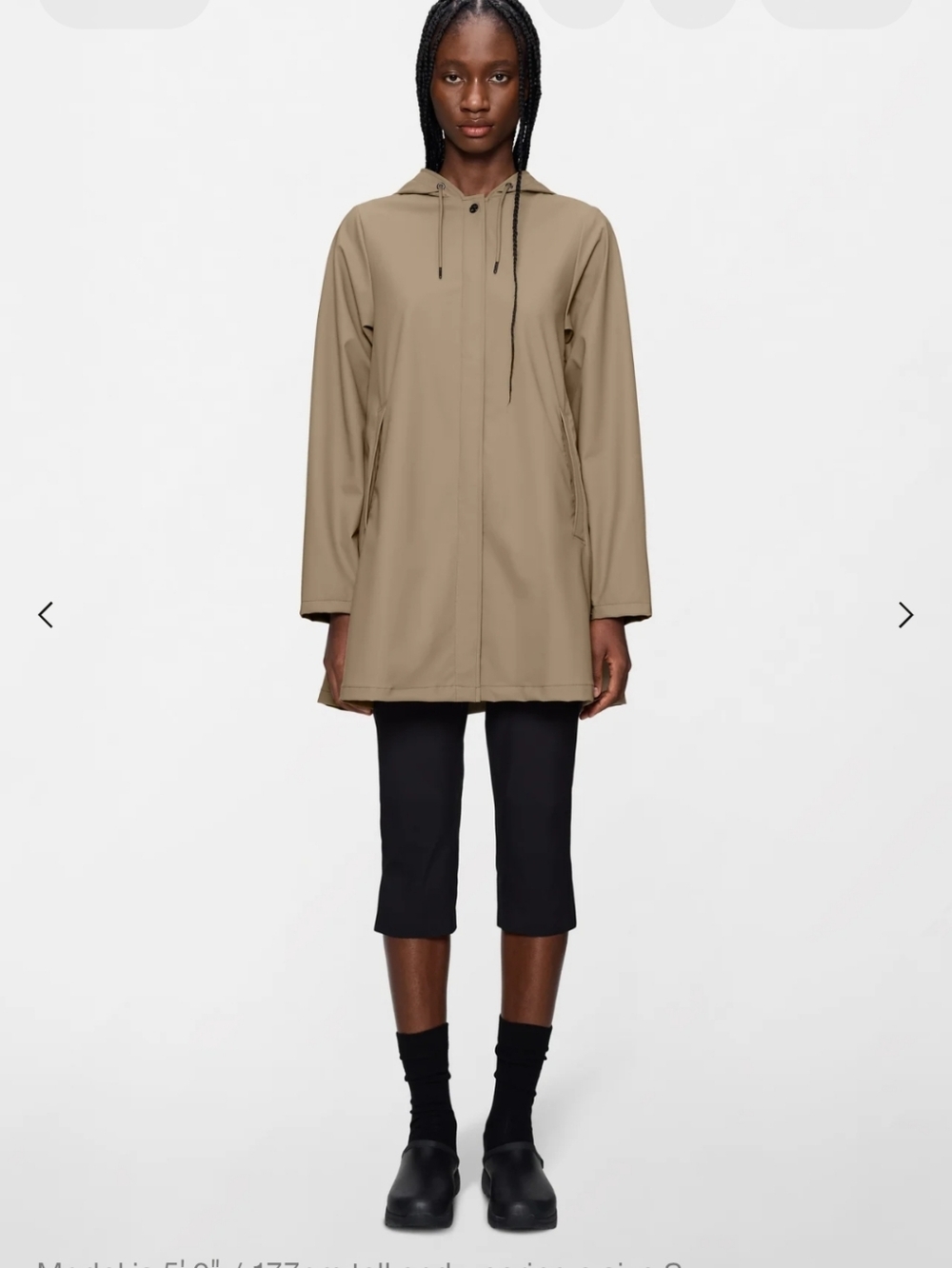 Rains Jacket A Line W Jacket